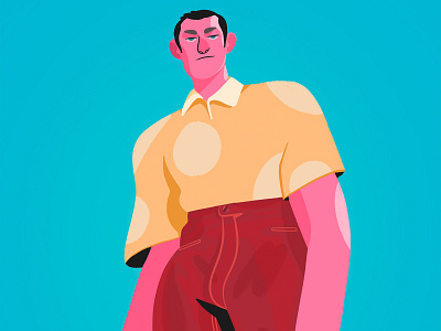 The boy 1 art colorful illustration procreate sketch yannvalber