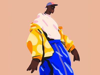 The boy 2 art brush colorful illustration procreate sketch yannvalber