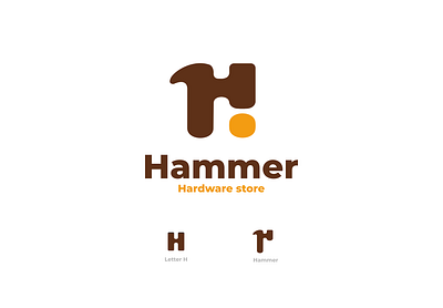 Hammer brand branding design graphic illustration inspiration logo ui ux vector