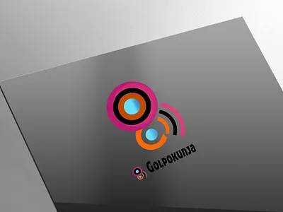 Golpokunja Logo business card graphic design logo