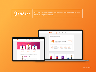 Office 365 Engage gamification gamified learning learning app microsoft microsoft 365 office office 365 product product ui responsive segoe segoe ui ui