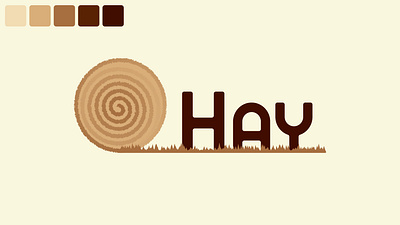 Hay branding graphic design logo ui