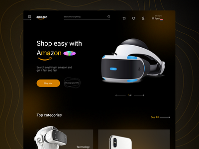 Amazon Redesign 3d amazon redesign animation branding design download free graphic design illustration logo motion graphics ui ui design ui free uidesign uiux user experience user interface design userinterface website design