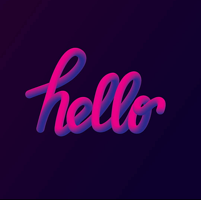 Hello... 3d adobe ai animation art blender branding design digitalart drawing graphic design illustrator logo motion graphics photoshop ppt typography ui vector