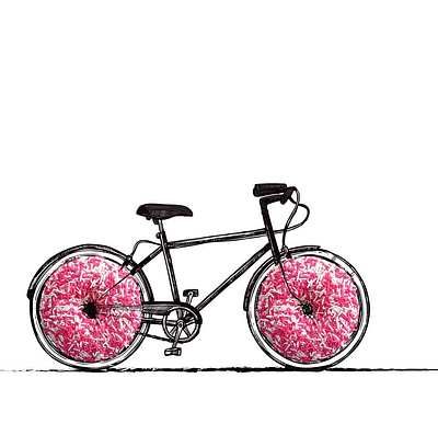 Donut cycle 3d ai animation art branding design drawing graphic design illustration logo motion graphics ppt ui vector