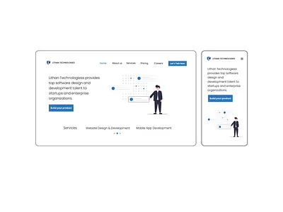 Software Company Website Design 3d animation app branding design graphic design icon illustration logo motion graphics sass software typography ui ux vector