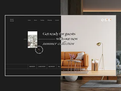 Home Design Shop | E-commerce adaptive design dribbble best shot ecommerce figma furniture furniture app furniture shop furniture store house interior design interior design interior shop landing page landing page design online shop online store responsive design uiux webdesign website website concept