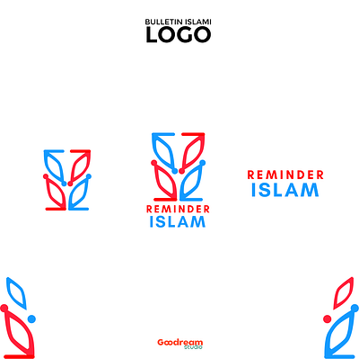 Reminder Islam Logo branding clean design flat graphic design illustrator logo