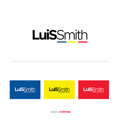 Luis Smith Logo brand branding design designbrand fashion fashion brands illustration logo logo inspiration monogram ui ux vector