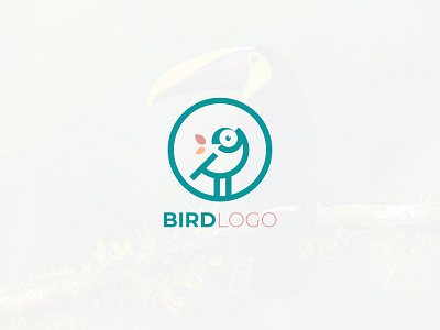Bird Logo bird logo humming bird logo modern natural