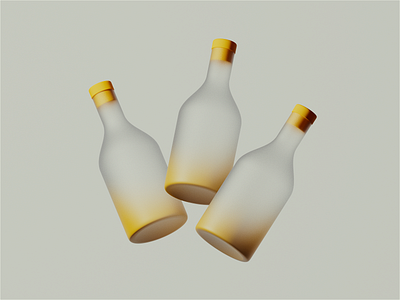 Bottles 3d 3d illustration 3d render after effects bottles c4d cinema 4d clean products visualization