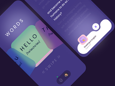 Takitalk (Language learning concept) app app design language learning ui ui design uiux