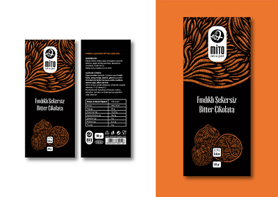 Chocolate Packaging Design bitter black branding cafe chocolate cool design graphic design grat hazelnut illustration lavender like logo packaging pattern popular