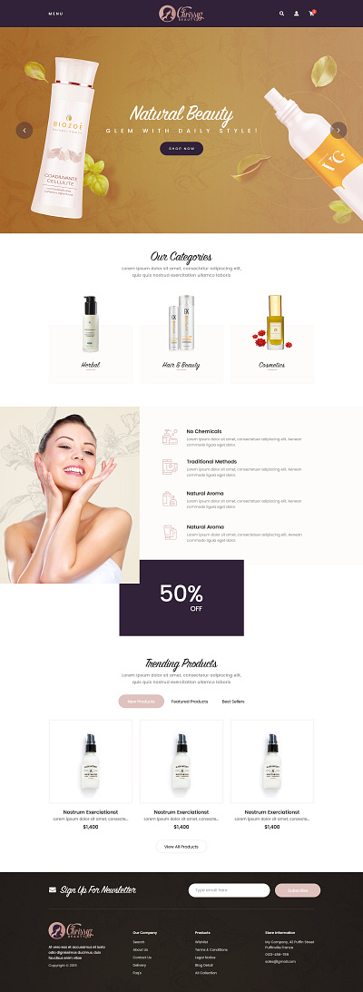 Chrissyz Beauty 3d animation branding design graphic design illustration logo ui ux vector