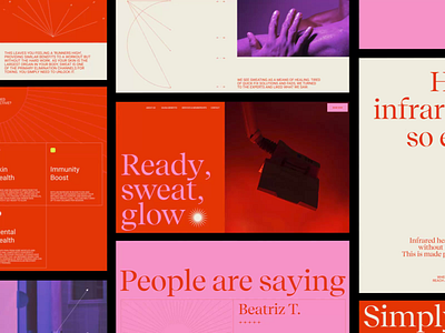 Infrared SOTD on AWWWARDS ⚡️ animation grid promo synchronized synchronized.studio ui ux web website zhenya zhenyary