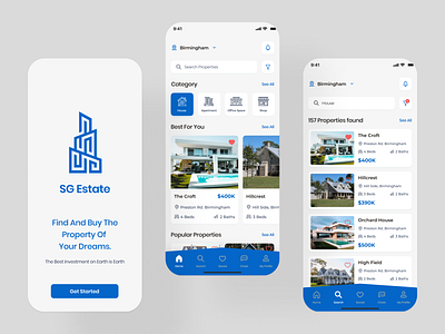 Property Rental App designs, themes, templates and downloadable graphic ...