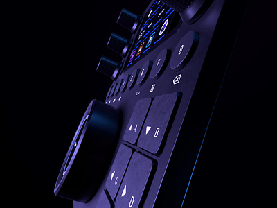 LoupeDeck CT® 3d ae animation c4d cinema4d design illustration model motion muzli octane product tech ui userinterface