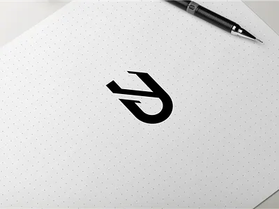 YJ MONOGRAM CONCEPT LOGO app branding design icon illustration logo typography vector