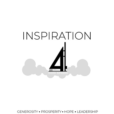 Inspiration4 - SpaceX animation branding graphic design logo minimaldesign motion graphics rockets space typo typography ui