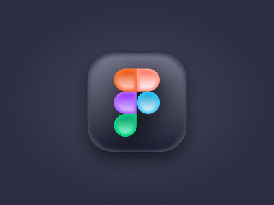 Figma Icon 3d apple big sur bigsur brand color design figma graphic design icon iconography icons illustration interface logo mac minimal osx ui vector