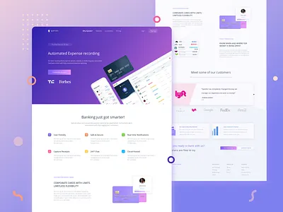 Spendo Mobile App, Web App & Landing Page app design ui ux