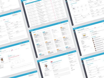 Portfolio administration administration panel app blue clean control panel crm customers dashboard orders product design saas saas app saas design task manager ui web app