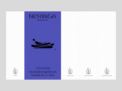 Neringa - Coming Soon Web Design & Development bar coming soon design hotel illustration interactive landing page live minimal neringa outer outer studio page restaurant studio typography ui web web design website