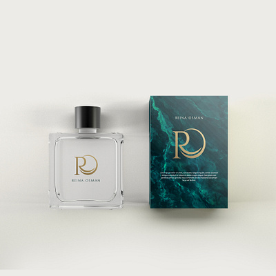 Package Design - Reina Osman brand identity branding branding design design logo perfume perfume brand