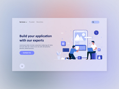 Build Application application application page art build application design desktop draw graphic design illustration page page site ui undraw website