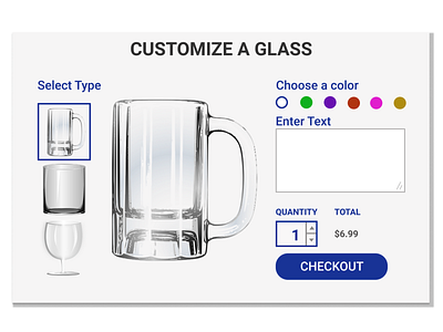 Daily UI Customize a Product branding customize daily daily ui dailyui design graphic design illustration product ui ux