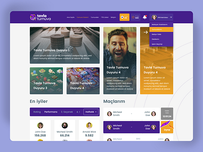 Backgammon Landing Page Web UI/UX Design backgammon gestalt landing page modern okey principle prototype tavla tournament turnuva typography ui design uiux ux design wireframing