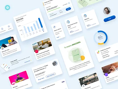 Design System for finance bank banking branding card components data design design system finance menu nav bar style guide styleguide ui ux