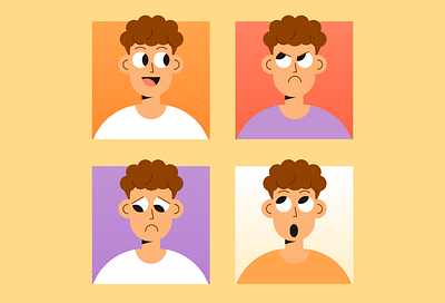 How to manage emotions art design digital illustration skillbox vector