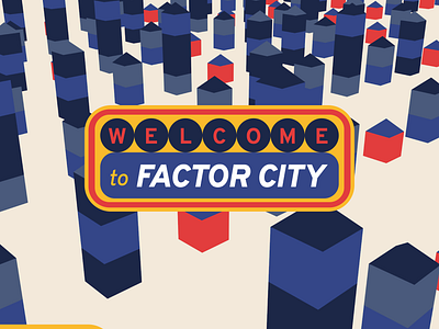 Factor City - Riemann Hypothesis 06 3d abstract art city design education factor city geometry graphic design guan design illustration knowledge math mathematics minimalism motion graphics riemann hypothesis stem visual design visualization