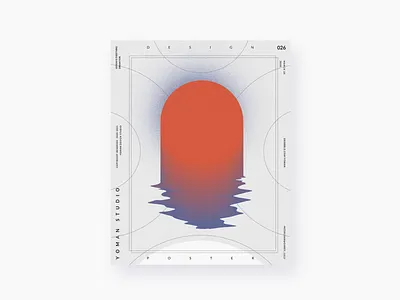 DESIGN A POSTER · DAY 026 art design graphic graphic design poster poster a day poster design visual visual design yo yoman studio