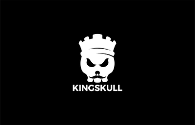 kingskull logo abstract branding brandinglogo brandlogo design designslogo flat graphic design icon illustration logo logodesigner logos mascot monogram skull vector