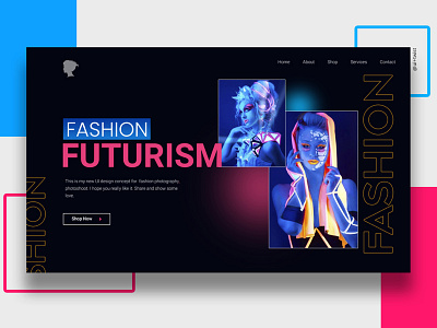 Fashion Web UI adobe branding design digital marketing dribbble fashion graphic design photoshop ui ui ux website ui