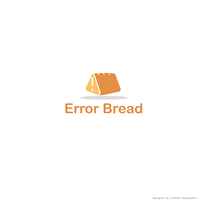 Error Bread branding design illustration logo typography vector