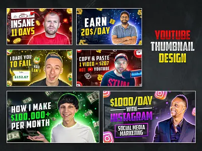 YouTube Thumbnail Design banner design thumbnail thumbnails youtube youtube thumbnail youtube thumbnails