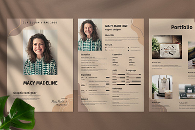 CV Resume Portfolio a4 clean cover cover letter cv design cv template graphic design job job cv modern modern clean cv modern resume professional professional cv professional resume resume resume design resume template simple simple resume