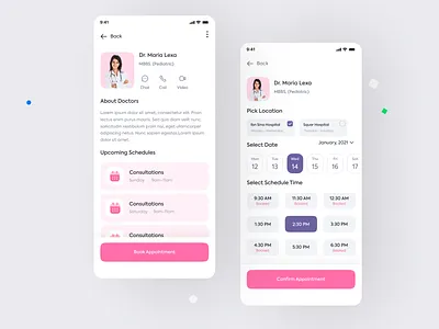 Doctor Booking App UX UI android app app design app interface application design booking booking app doctor doctor booking health ios app medicine mobile app treatment ui ui design ui trend user experience user interface ux ux design