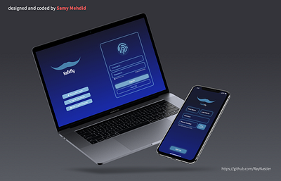 Hafefly mobile and web design app branding logo ui