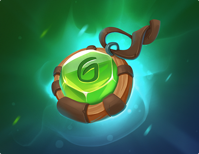 Fantasy gem illustration 2d art digitalart fantasy gameart gameui gem icon illustration ui