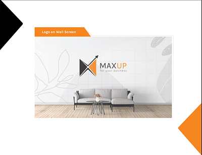 Maxup logo design book layout design brochure design design graphic illustration interior layout design logo magazine layout print design ui