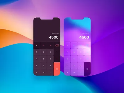 Calculator UI dailyui productapp productdesign ui uichallenge uidesign uiinspiration uiux