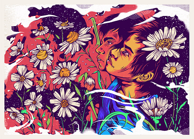Kattou Illustration. adobe art drawing illustration paint procreate sketch texture vector
