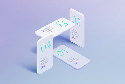 Phone X Minimalistic Mock-Ups abstract clean device display laptop mac macbook mockup phone phone mockup presentation realistic simple smartphone theme ui ux web webpage website