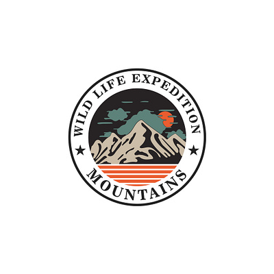 mountains branding de design graphic design icon illustration logo ui ux vector