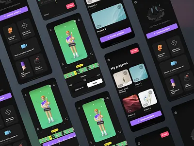 Video Editor App application design ios iphone trend 2020 ui ui ux uidesign uiux ux uxdesign