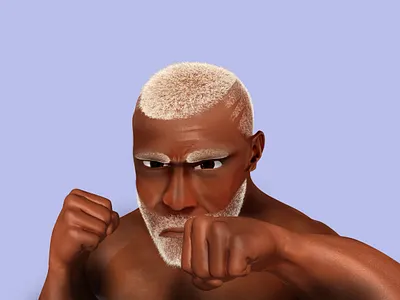 Street Legend 3d animation boxer branding graphic design logo ufc